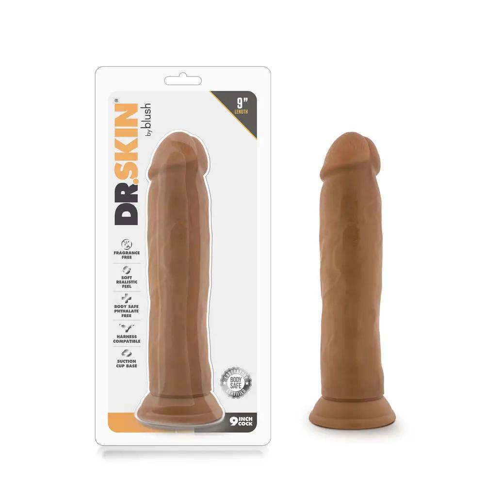 Dr. Skin Realistic 9 in. Dildo Tan by Blush