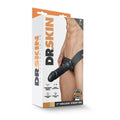 Dr. Skin 7 in. Hollow Strap-On Black by Blush