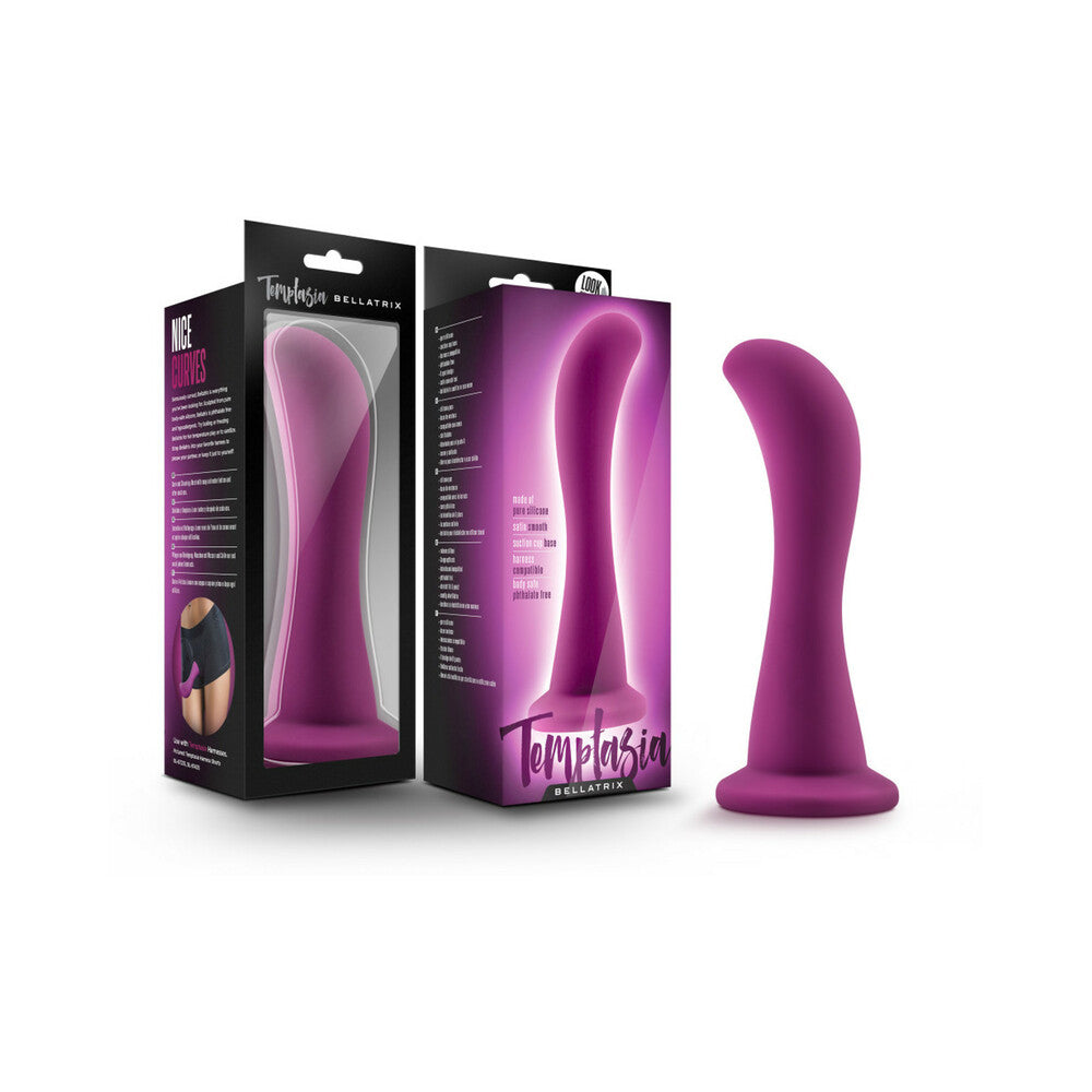 Temptasia Bellatrix 6.25 in. Curved Dildo Plum by Blush