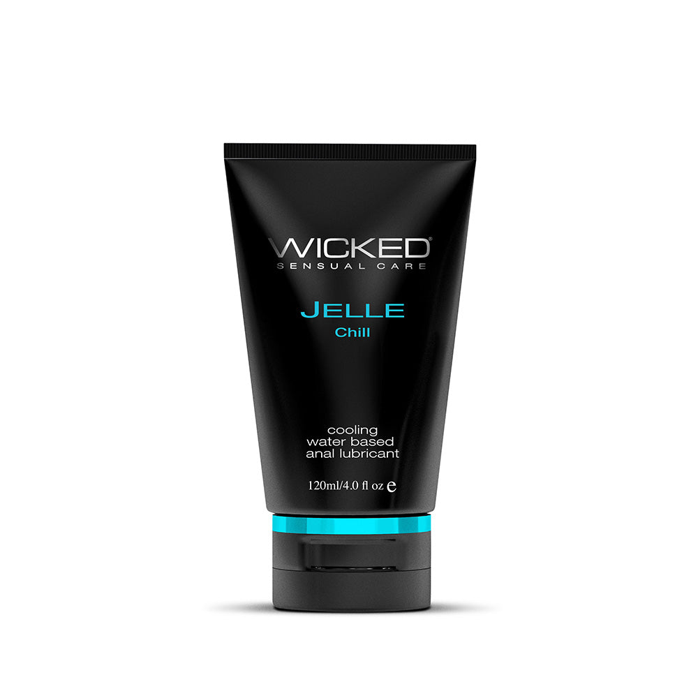 Wicked Jelle Chill Cooling Anal Lubricant 4 oz. by Wicked