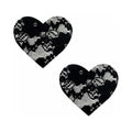 Neva Nude Pasty Heart Lace Black by Neva Nude