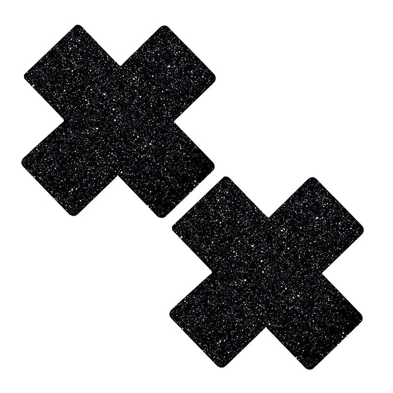 Neva Nude Pasty X Factor Glitter Black by Neva Nude