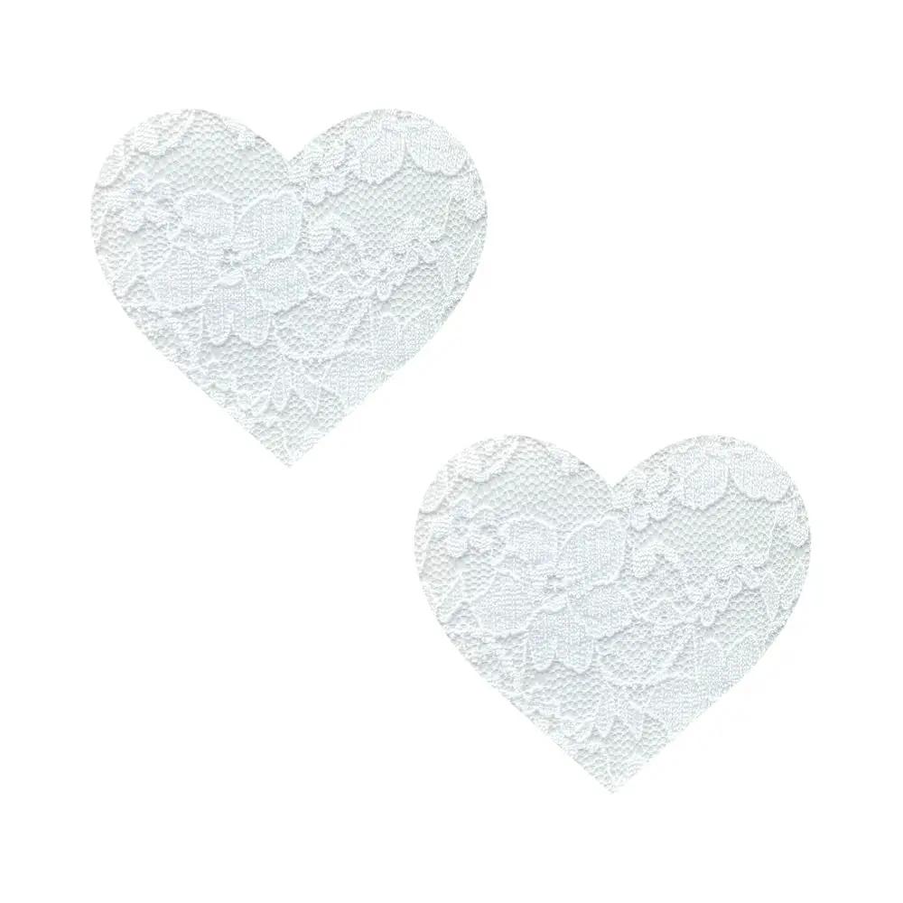 Neva Nude Pasty Heart Lace White by Neva Nude