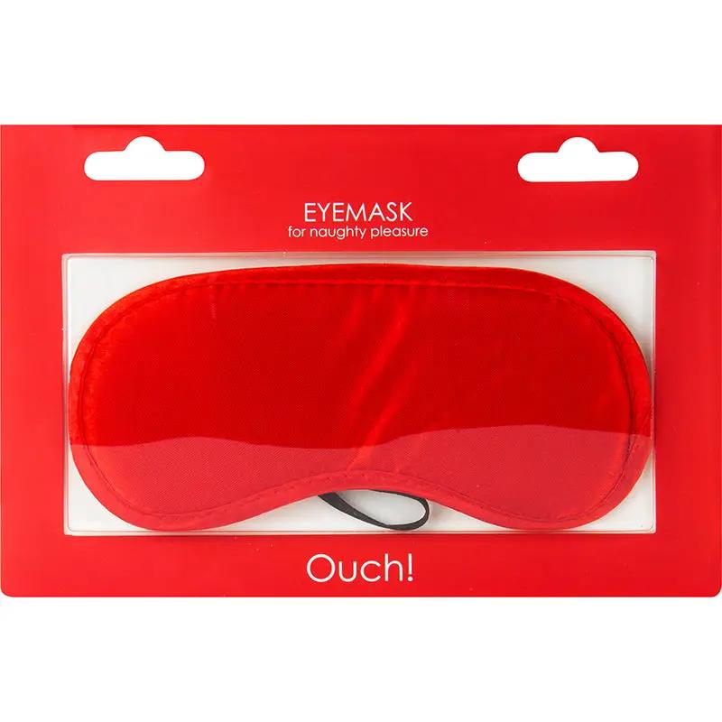 Ouch! Eye mask Blindfold Red by Shots