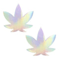 Neva Nude Pasty Weed Leaf Holographic by Neva Nude