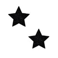 Neva Nude Pasty Starry Night Glitter Malice Black Set of 6 by Neva Nude