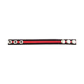 Rouge Cock Strap Black/Red by Rouge Garments
