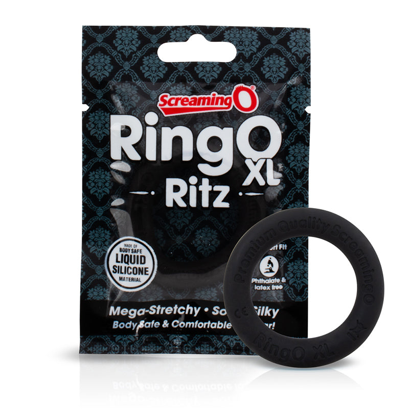 Screaming O RingO Ritz XL - Black by Screaming O