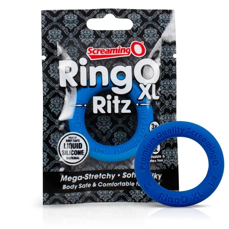 Screaming O RingO Ritz XL - Blue by Screaming O