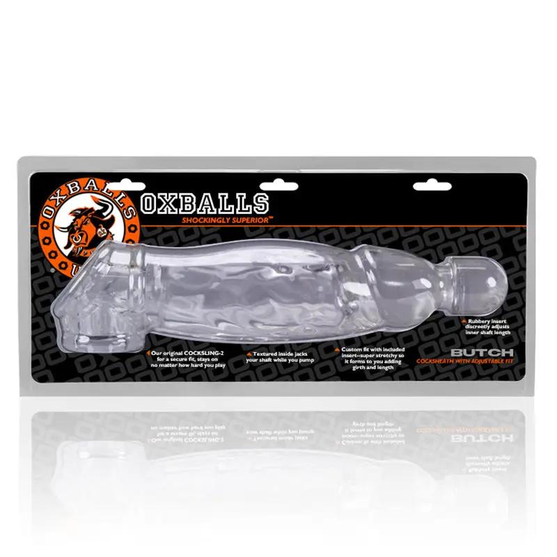 OxBalls Butch Cocksheath Clear by Oxballs