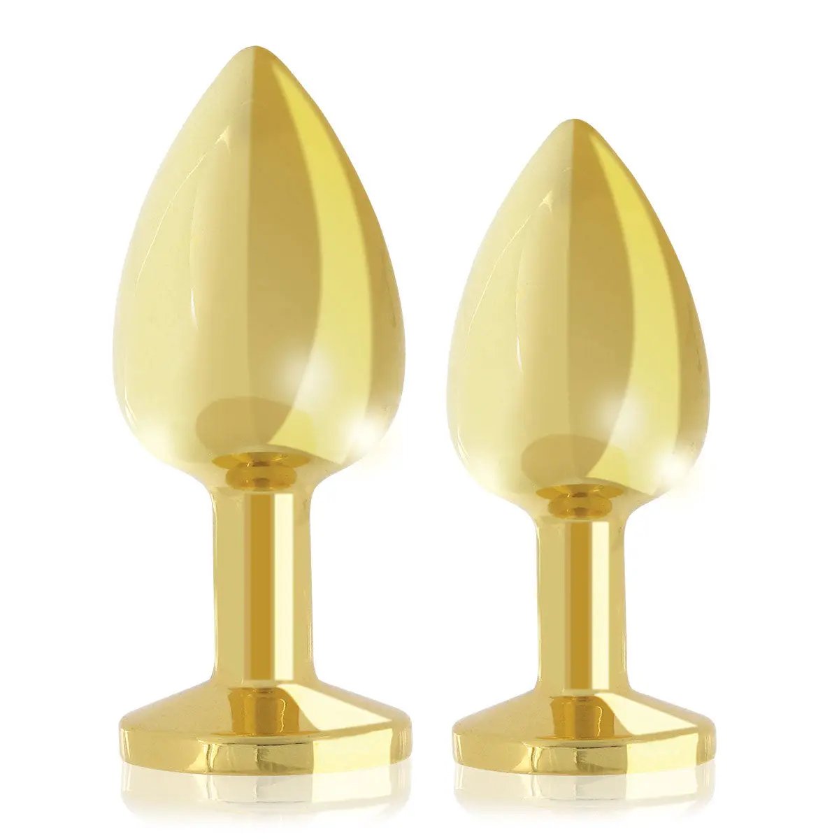 Rianne S 2-Piece Booty Plug Luxury Set Gold by Rianne S