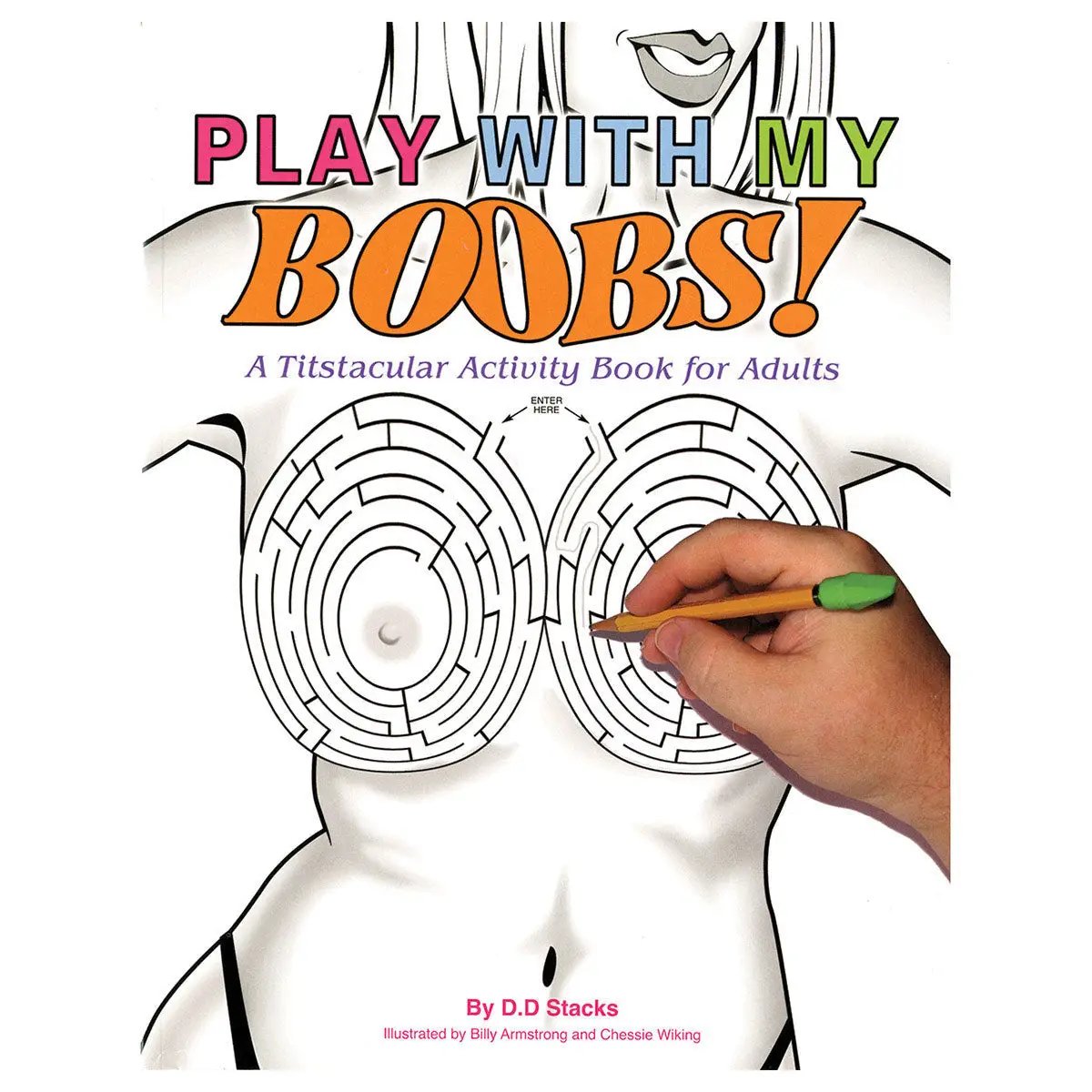 Play with My Boobs! Activity Book by SCB