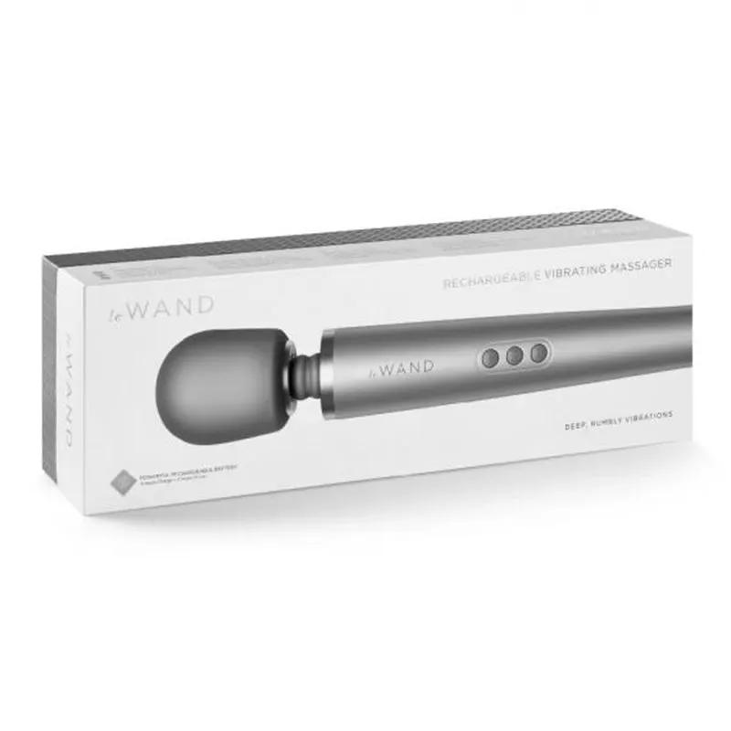 Le Wand Rechargeable Massager Grey by Le Wand