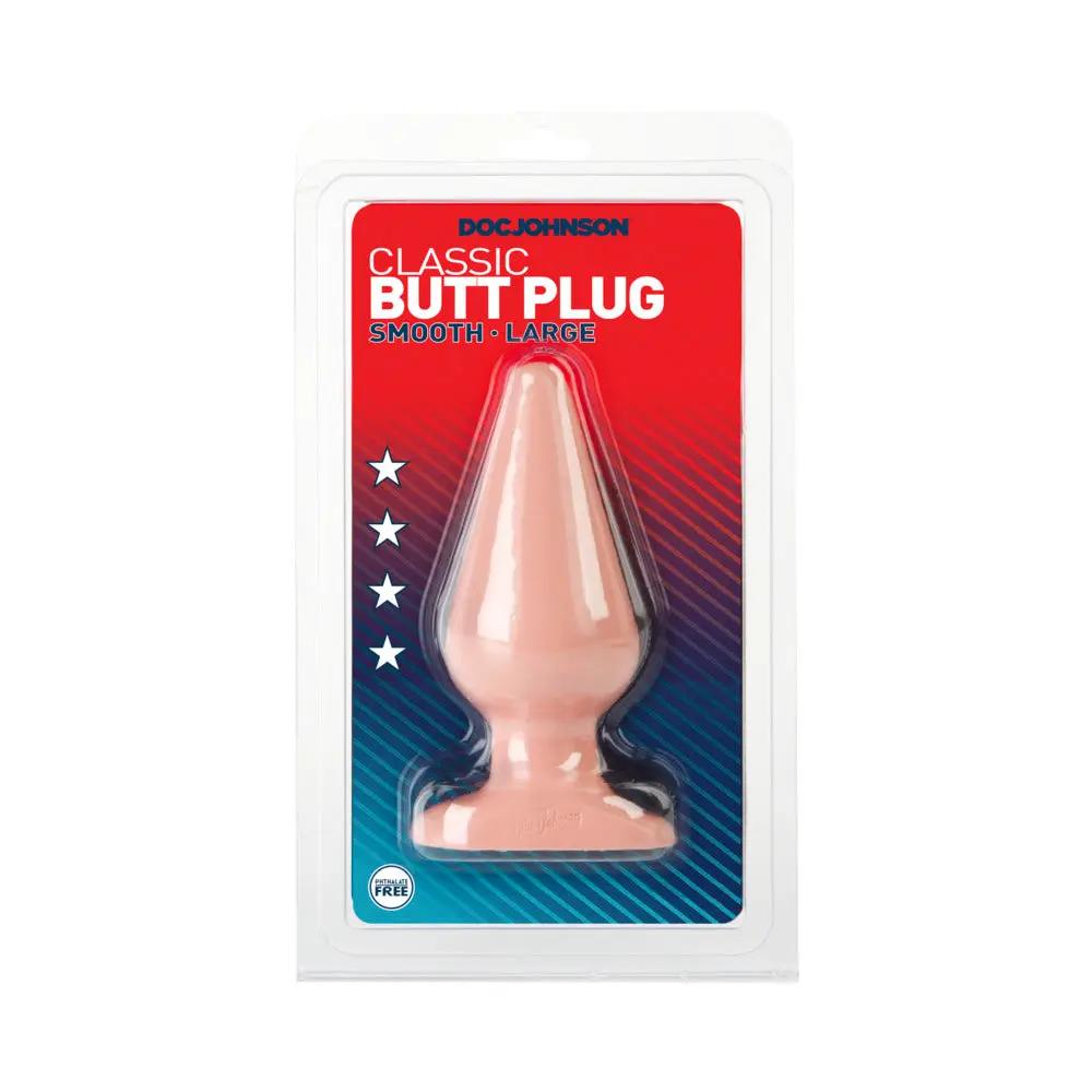 Large Butt Plug (Flesh) by Doc Johnson