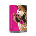 Ouch! Premium Plush Leather Adjustable Wrist Cuffs Pink by Shots