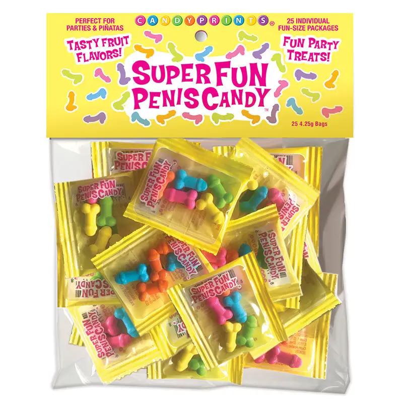 Super Fun Penis Candy, Bag Of 25 by Little Genie