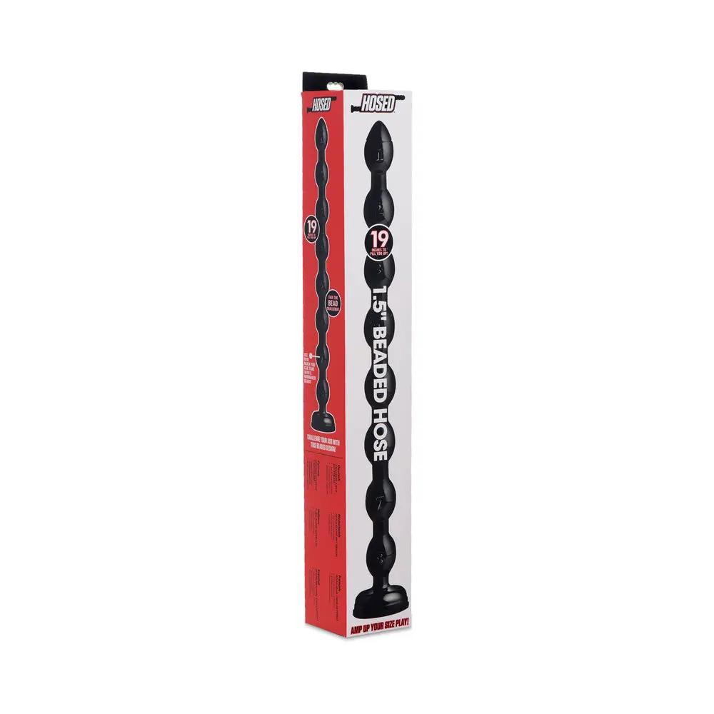 Hosed 1.5 in. Beaded Hose 19 in. Long by XR Brands
