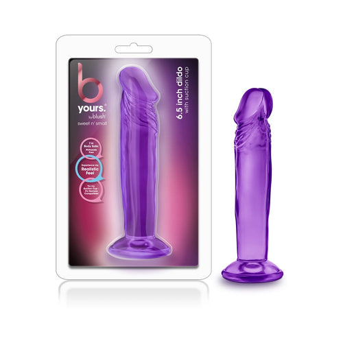 B Yours Sweet n' Small 6.5 in. Dildo Purple by Blush