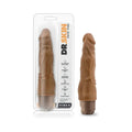 Dr. Skin Cock Vibe 4 Realistic 8 in. Vibrating Dildo Tan by Blush