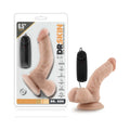 Dr. Skin Dr. Ken Realistic 6.5 in. Vibrating Dildo with Balls Beige by Blush