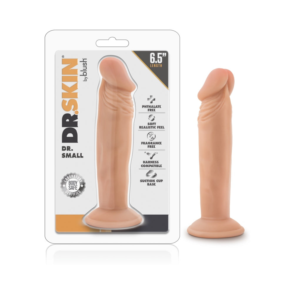 Dr. Skin Dr. Small Realistic 6.5 in. Dildo Beige by Blush