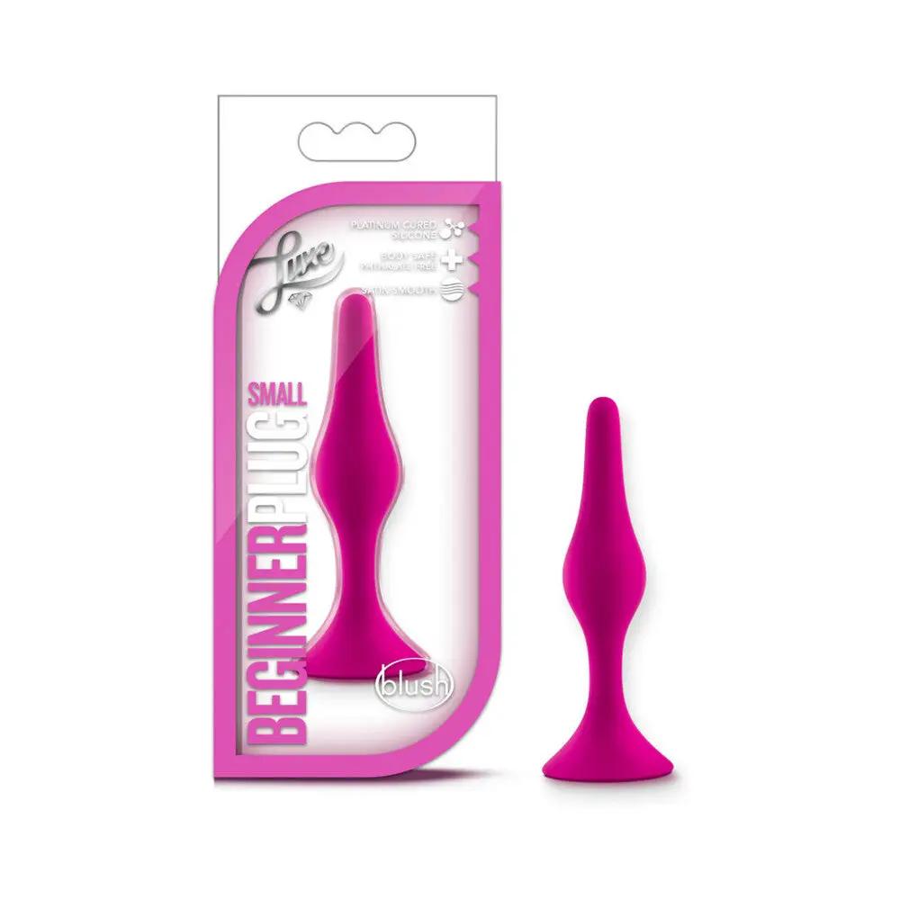 Luxe Silicone Beginner Plug Small Pink by Blush