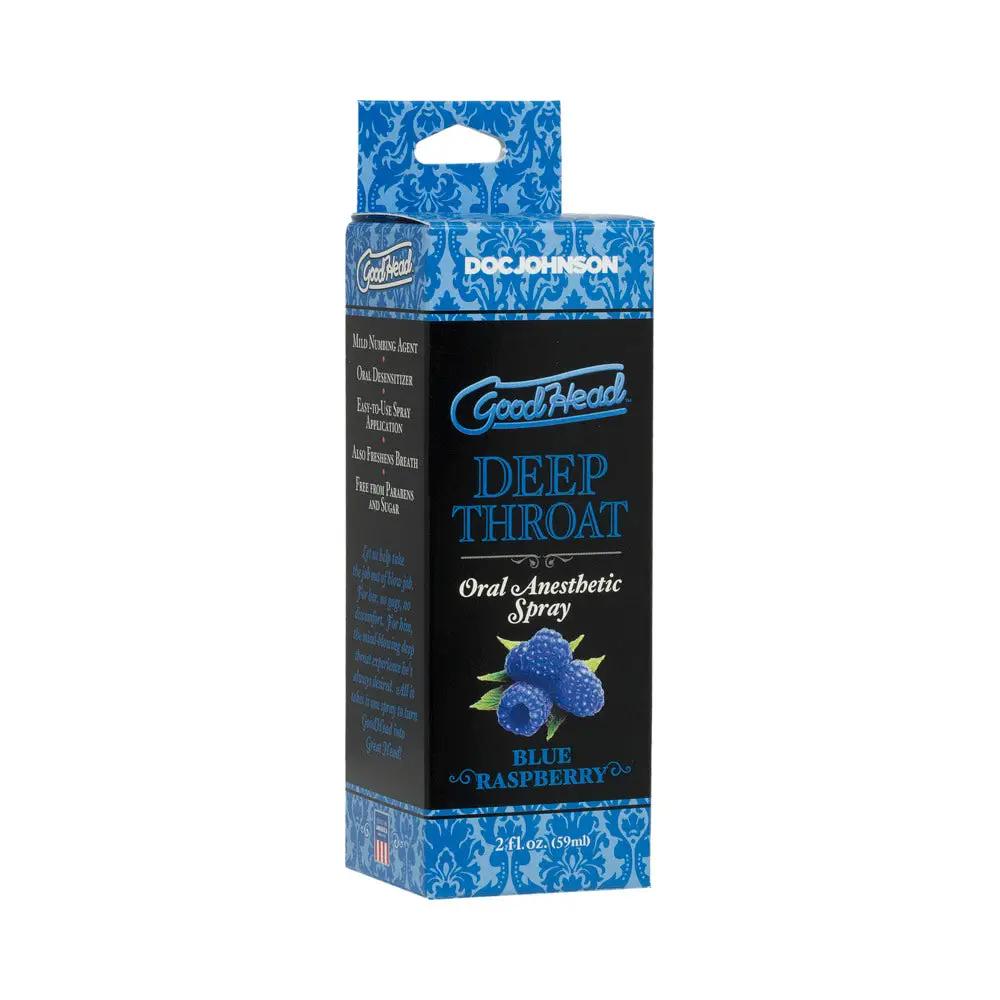 GoodHead Deep Throat Spray Blue Raspberry by Doc Johnson