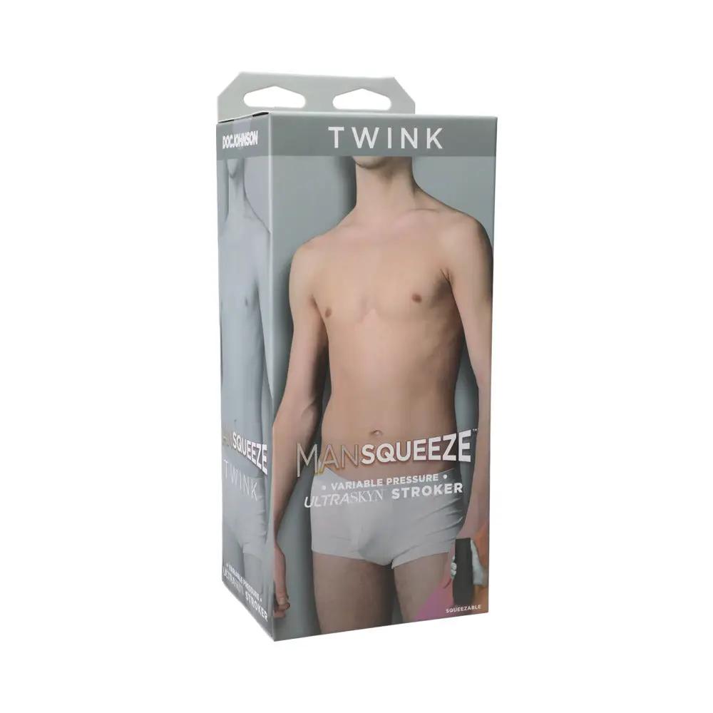 Man Squeeze Twink Ass Vanilla by Doc Johnson