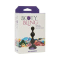 Booty Bling Jeweled Wearable Silicone Beads Purple by Doc Johnson