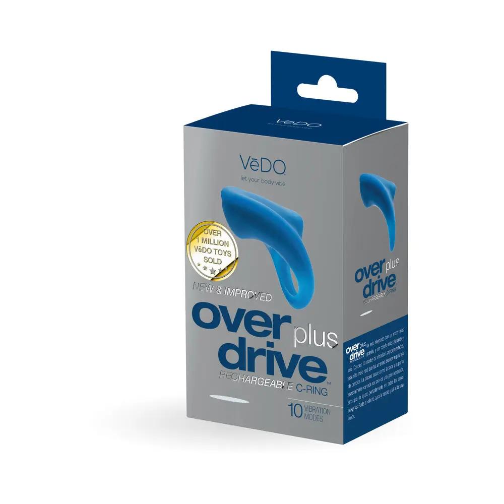 VeDO Overdrive+ Rechargeable Vibrating Ring - Midnight Madness by VeDO