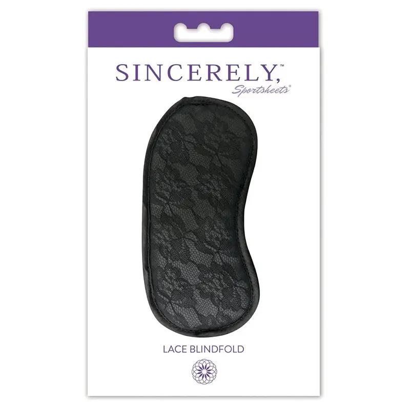 Sincerely, Sportsheets Lace Blindfold Black by Sportsheets