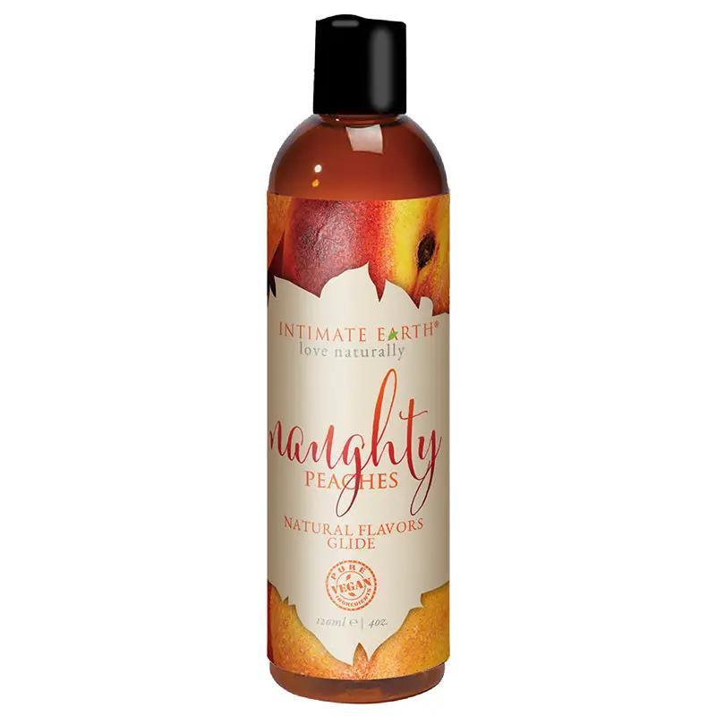 Intimate Earth Naughty Peach Pleasure Glide 120 ml/4 oz by Intimate Earth
