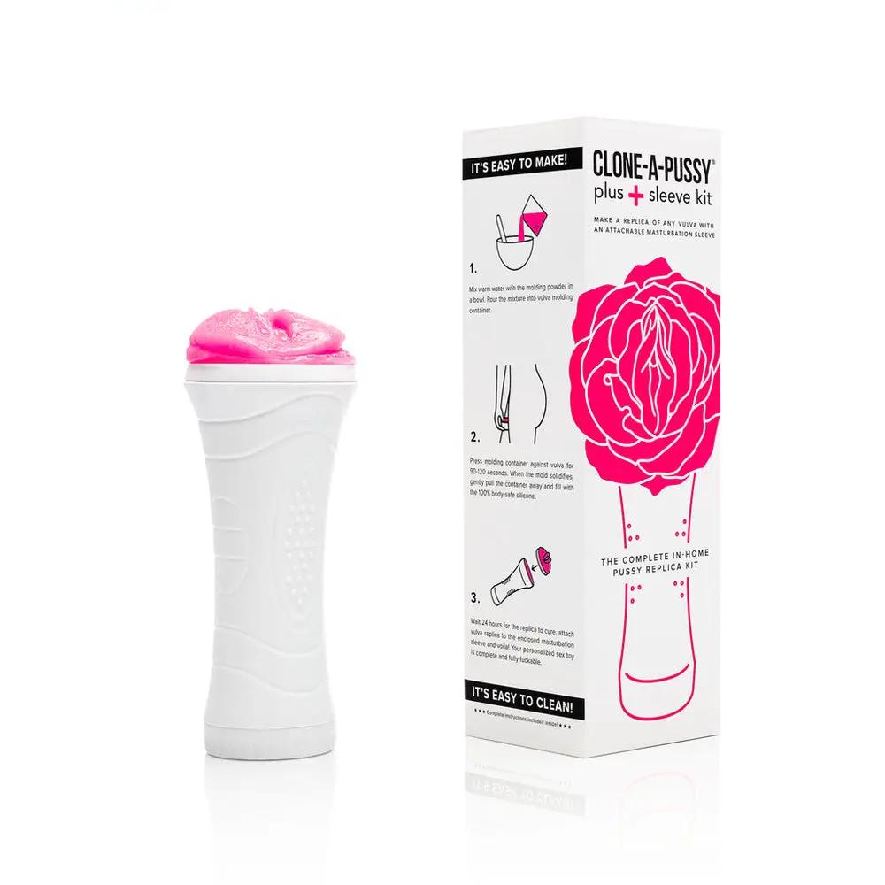 Clone-A-Pussy Plus Sleeve DIY Casting Kit Hot Pink by Clone-A-Pussy