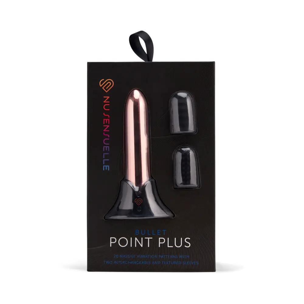 Nu Sensuelle Point Plus Bullet with Sleeves Rose Gold by Nu Sensuelle
