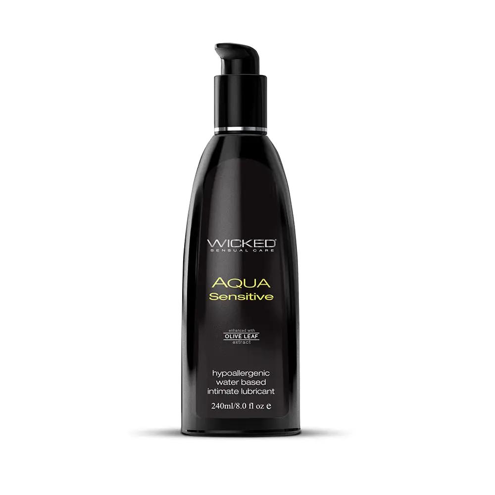 Wicked Aqua Sensitive Water-Based Lubricant 8.5 oz. by Wicked