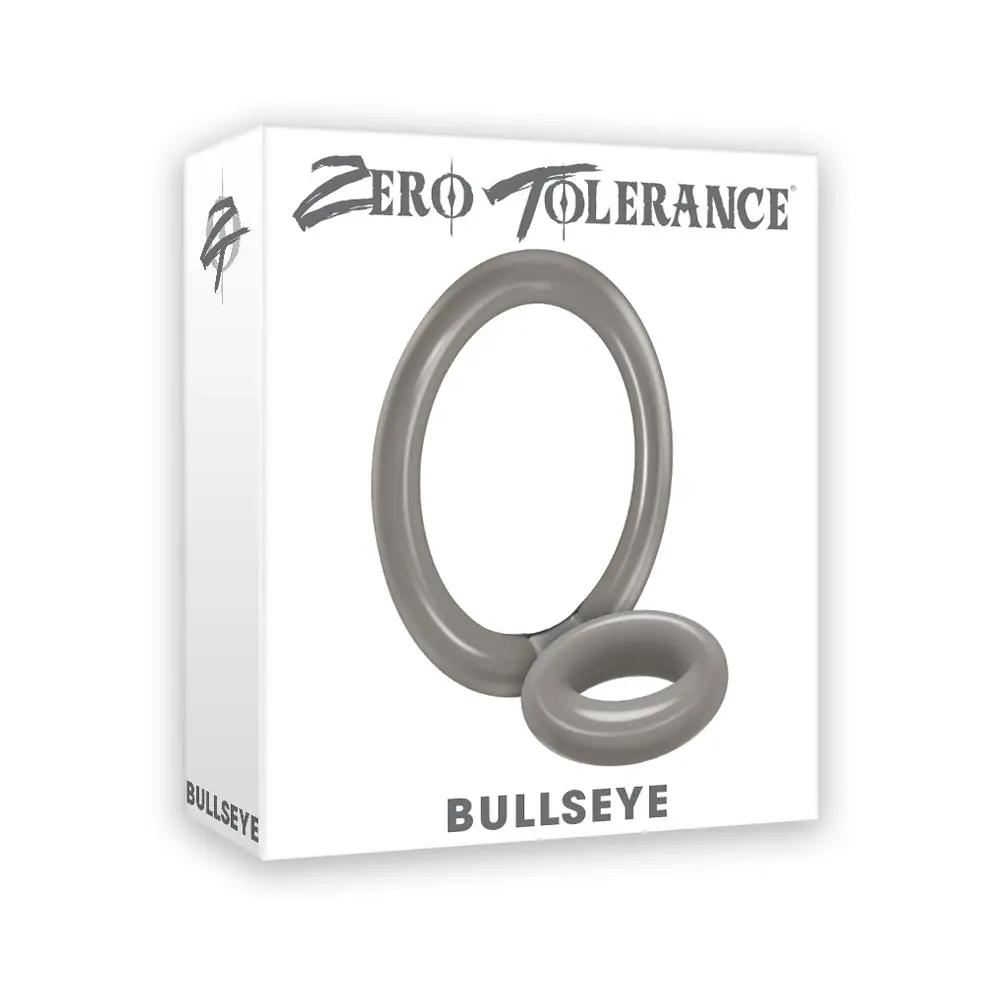Zero Tolerance Bullseye Dual Ring Cockring Smoke by Zero Tolerance