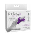 Fantasy For Her Rechargeable Adjustable Silicone Her Finger Vibe Purple by Pipedream