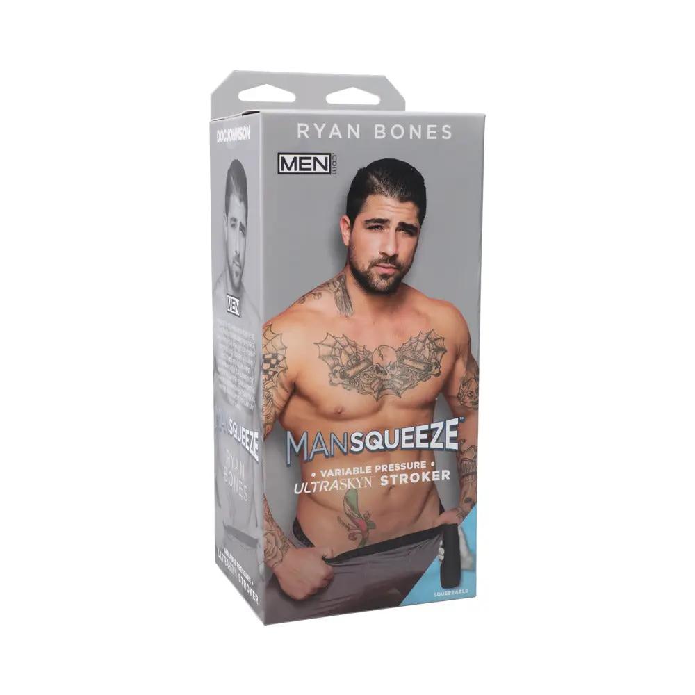 Man Squeeze- Ryan Bones - ULTRASKYN Stroker - Ass Vanilla by Doc Johnson