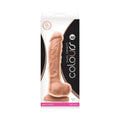 Colours Dual Density 8 in. Dildo Beige by NS Novelties