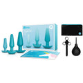 b-Vibe 7-Piece Anal Training & Education Set Teal by b-Vibe