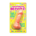 Super Fun Big Penis Candle, Pink by Little Genie