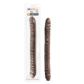 Dr. Skin 18 in. Double Dildo Brown by Blush