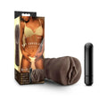 Hot Chocolate Alexis Vagina Stroker with Bullet Vibrator Brown by Blush