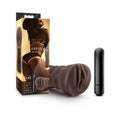 Hot Chocolate Brianna Vagina Stroker with Bullet Vibrator Brown by Blush