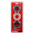 Hunkyjunk HUJ3 3-pack c-ring, tar multi by Oxballs