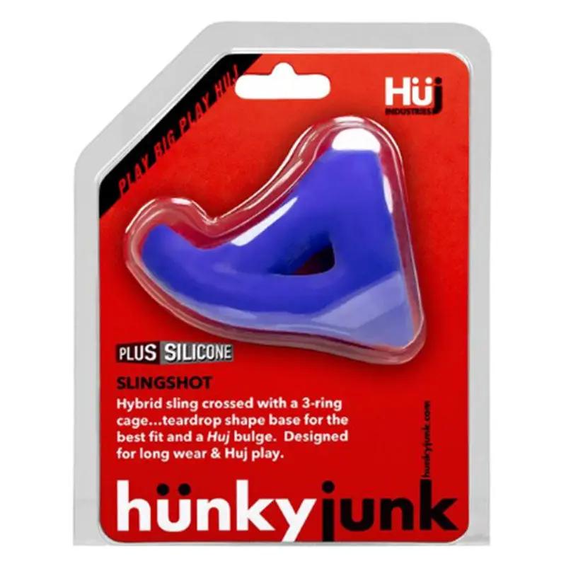 Hunkyjunk SLINGSHOT 3-ring teardrop cobalt by Oxballs