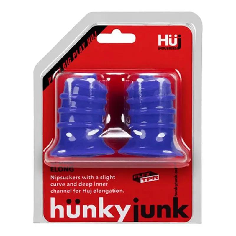 Hunkyjunk ELONG nipsuckers, cobalt by Oxballs