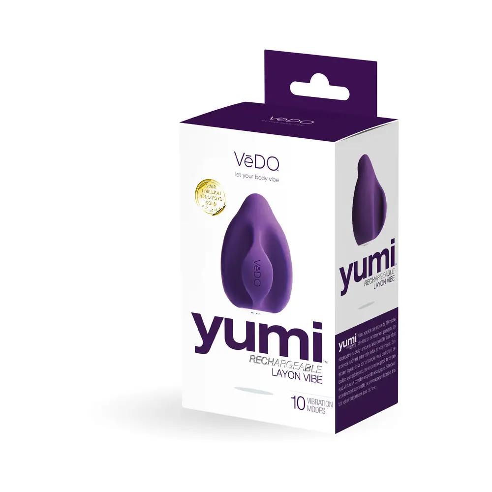 VeDO Yumi Rechargeable Finger Vibe - Deep Purple by VeDO