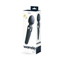 VeDO Wanda Rechargeable Wand Vibe - Just Black by VeDO