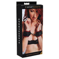 Sportsheets Saffron Adjustable Handcuffs Red/Black by Sportsheets